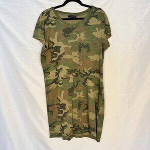 Sanctuary Camouflage Tee Shirt Dress